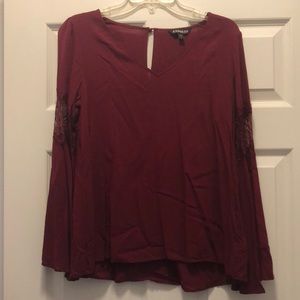 Express too with bell sleeves